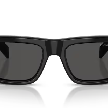 PRADA PRADA PR D11S Sunglass black squared sunglass for Women