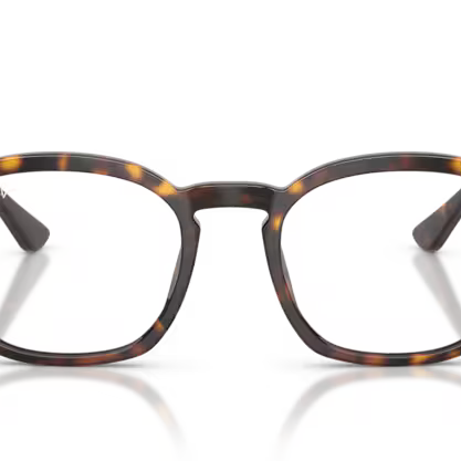 RAY-BAN RAY-BAN RX5451 Optical Frame havana squared optical frame for Unisex