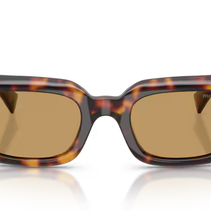 MIU MIU MIU MIU MU B13S Sunglass tortoise squared sunglass for Women