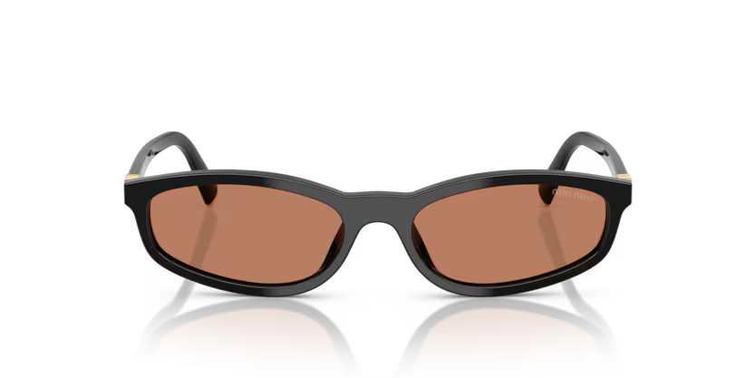MIU MIU MIU MIU MU A06S Sunglass black irregular sunglass for Women