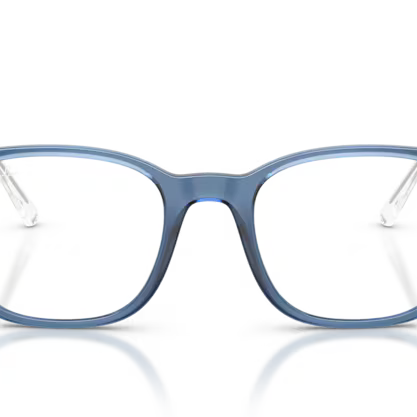 RAY-BAN RAY-BAN RX7263I Optical Frame blue squared optical frame for Unisex