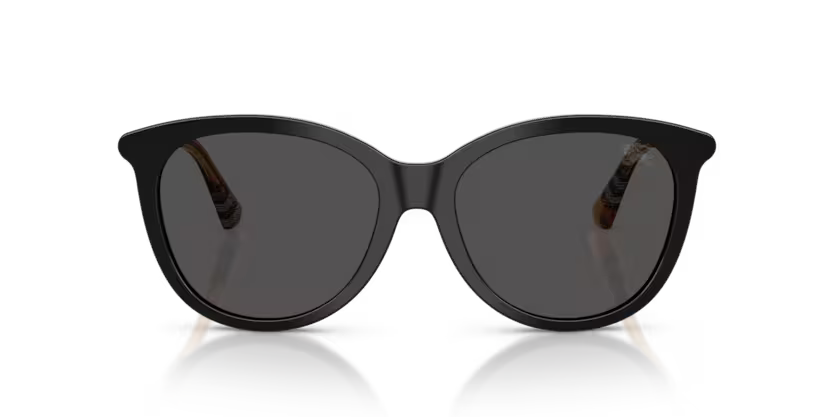 BURBERRY BURBERRY BE4455 Sunglass black round sunglass for Women