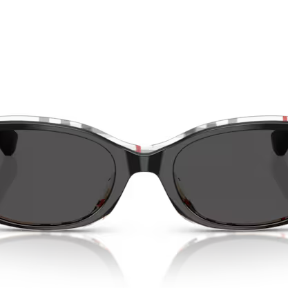 BURBERRY BURBERRY BE4447D Sunglass black round sunglass for Women