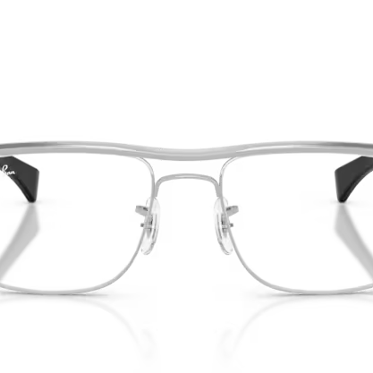 RAY-BAN FERRARI RAY-BAN FERRARI RX6519M Optical Frame silver rectangular / squared optical frame for Women