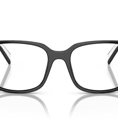 PRADA PRADA PR 17ZV Optical Frame black squared optical frame for Women