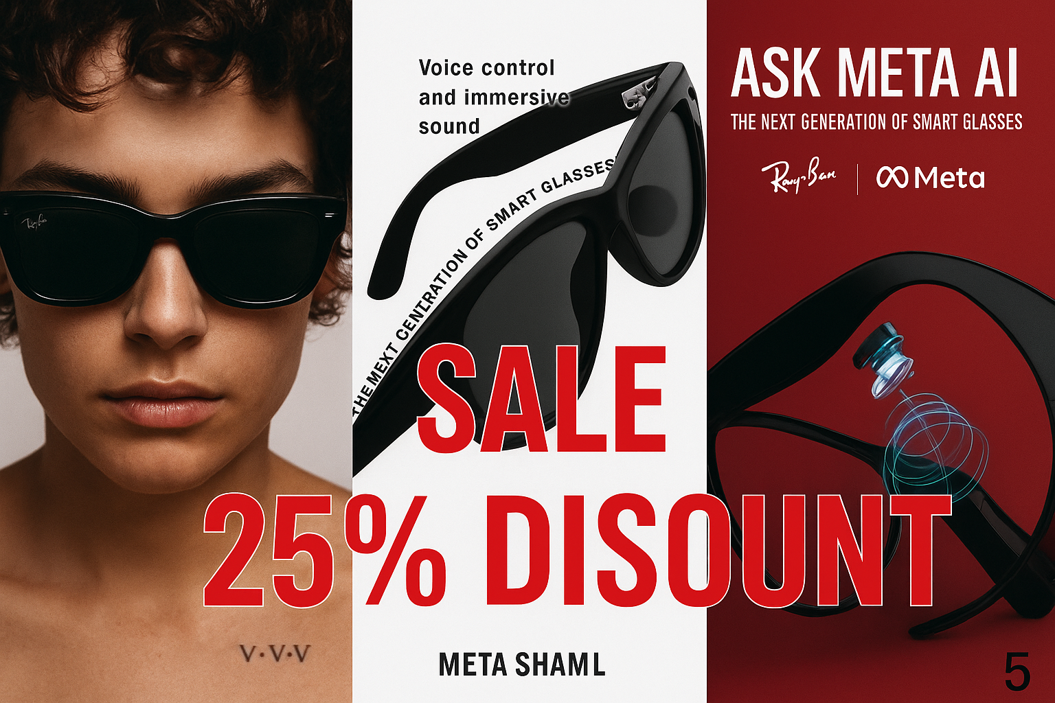 Ray-Ban Meta Smart Eyewear Sale – Flat 25% OFF Only on SpecsBunker