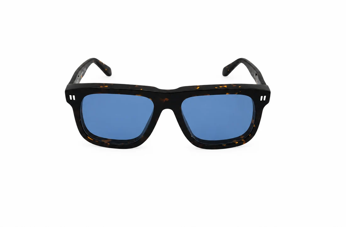 OFF WHITE OFF WHITE OERI14Q Sunglass havana rectangular / squared sunglass for Unisex