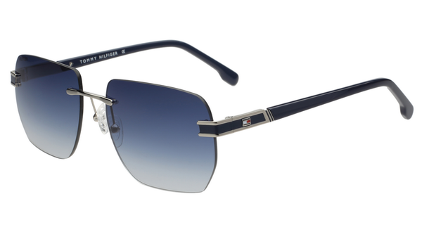 TOMMY HILFIGER TOMMY HILFIGER TH7215 Sunglass gold rectangular / squared sunglass for Women