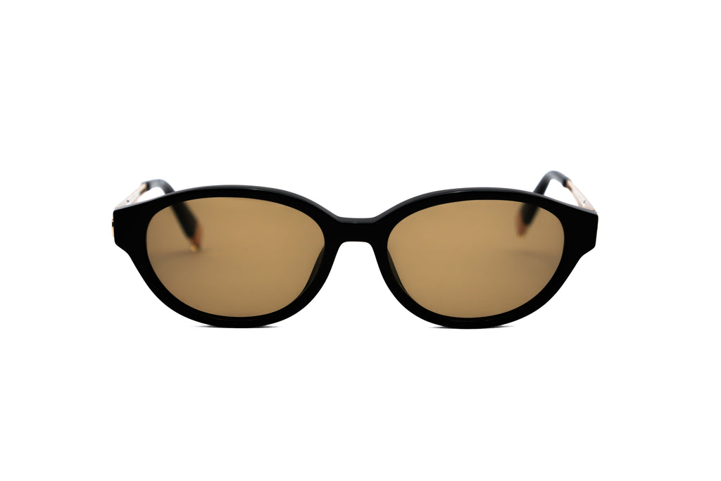 FURLA FURLA SFUB31 Sunglass shiny rose gold round/oval/panthos sunglass for Women