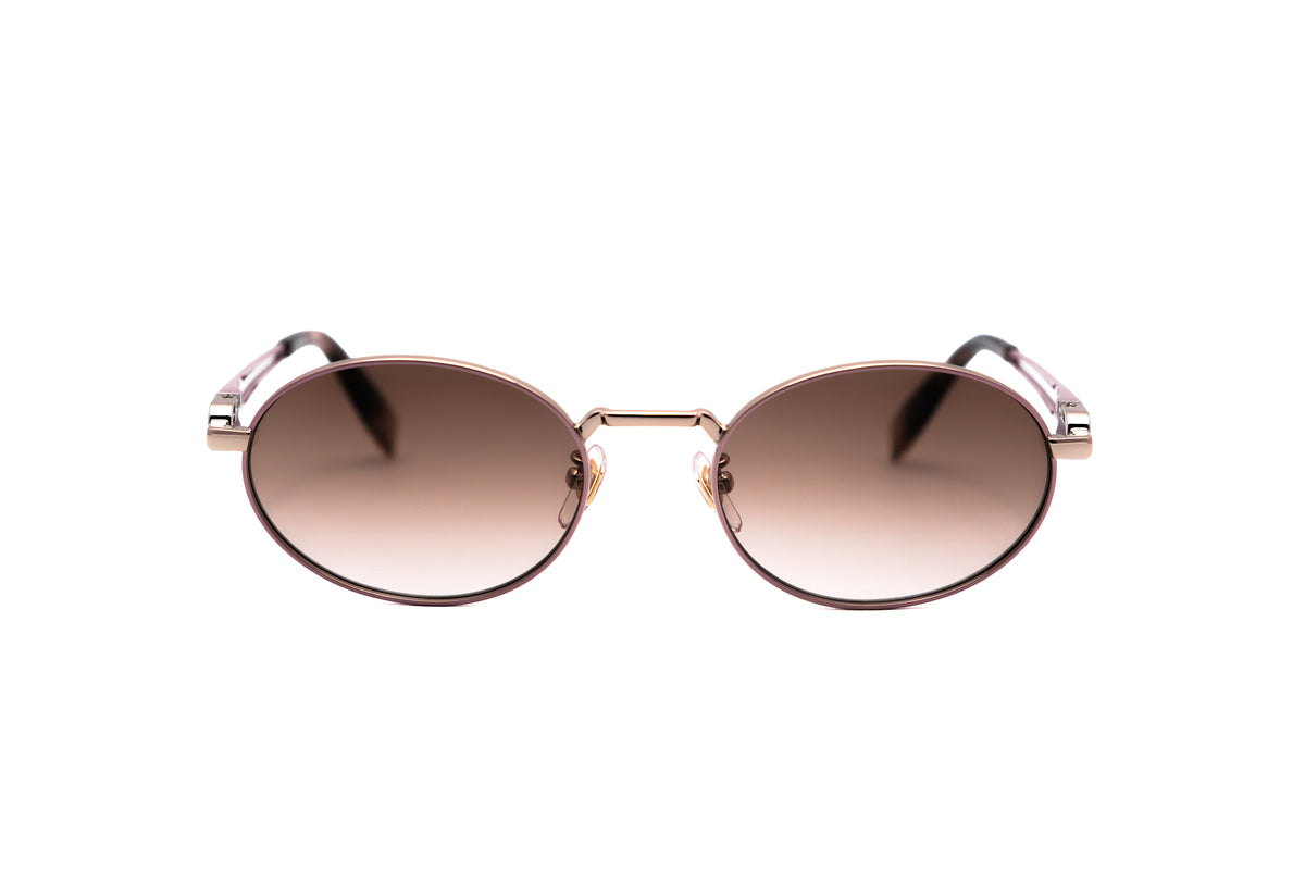 FURLA FURLA SFUB30 Sunglass shiny pink round/oval/panthos sunglass for Women