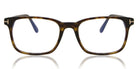 TOM FORD TOM FORD FT5831-B Optical Frame havana rectangular / squared optical frame for Unisex