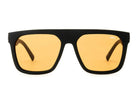 IDEE IDEE IDS3233 Sunglass matt black rectangular / squared sunglass for Men