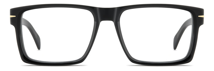 DAVID BECKHAM DAVID BECKHAM DB 7168 Optical Frame black rectangular / squared optical frame for Women