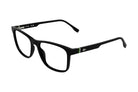 LACOSTE LACOSTE LA4007 MAG-SET Sunglass black rectangular / squared sunglass for Women