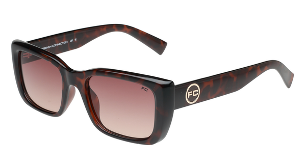 FCUK FCUK FC7682 Sunglass brown demi na sunglass for Unisex