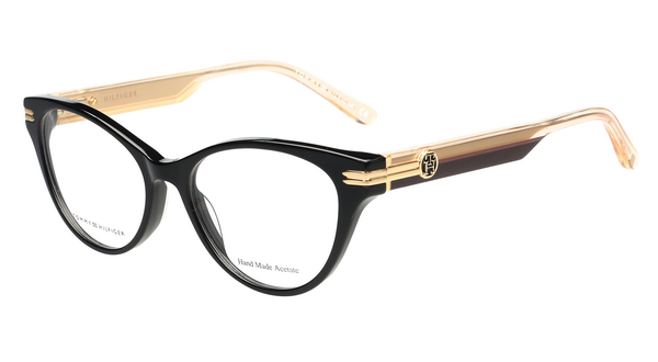 TOMMY HILFIGER TOMMY HILFIGER TH6397 Optical Frame black rectangular / squared optical frame for Women