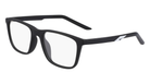 NIKE NIKE NK5543 Optical Frame matte black rectangular / squared optical frame for Kids