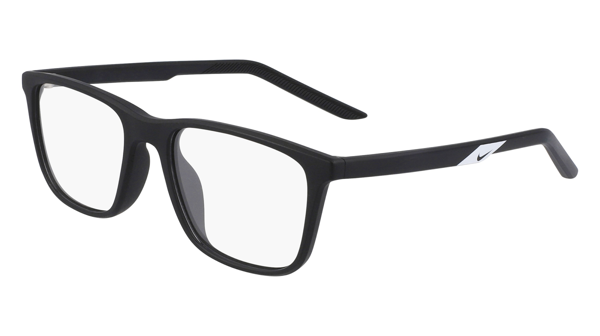 NIKE NIKE NK5543 Optical Frame matte black rectangular / squared optical frame for Kids
