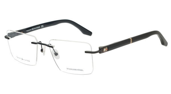 TOMMY HILFIGER TOMMY HILFIGER TH6351 Optical Frame black rectangular / squared optical frame for Women
