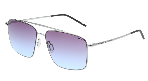 FCUK FCUK FC7657 Sunglass silver sunglass for Unisex