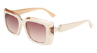 FCUK FCUK FC7669 Sunglass brown rectangular / squared sunglass for Unisex