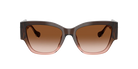 VERSACE VERSACE VE4509U Sunglass brown cat eye sunglass for Women