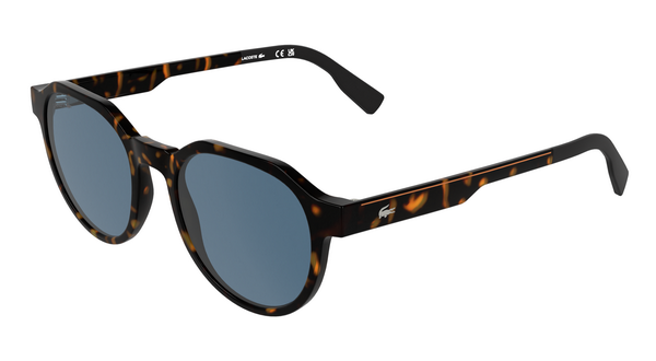 LACOSTE LACOSTE LA6087 Sunglass havana rectangular / squared sunglass for Women
