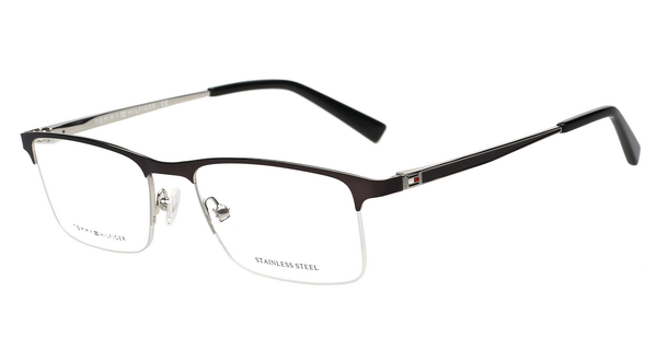 TOMMY HILFIGER TOMMY HILFIGER TH6393 Optical Frame black rectangular / squared optical frame for Women