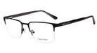 CALVIN KLEIN CALVIN KLEIN CK26110I Optical Frame satin matte black rectangular / squared optical frame for Women