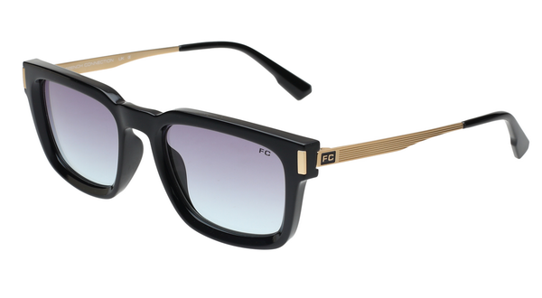 FCUK FCUK FC7675 Sunglass black wayfarer sunglass for Unisex