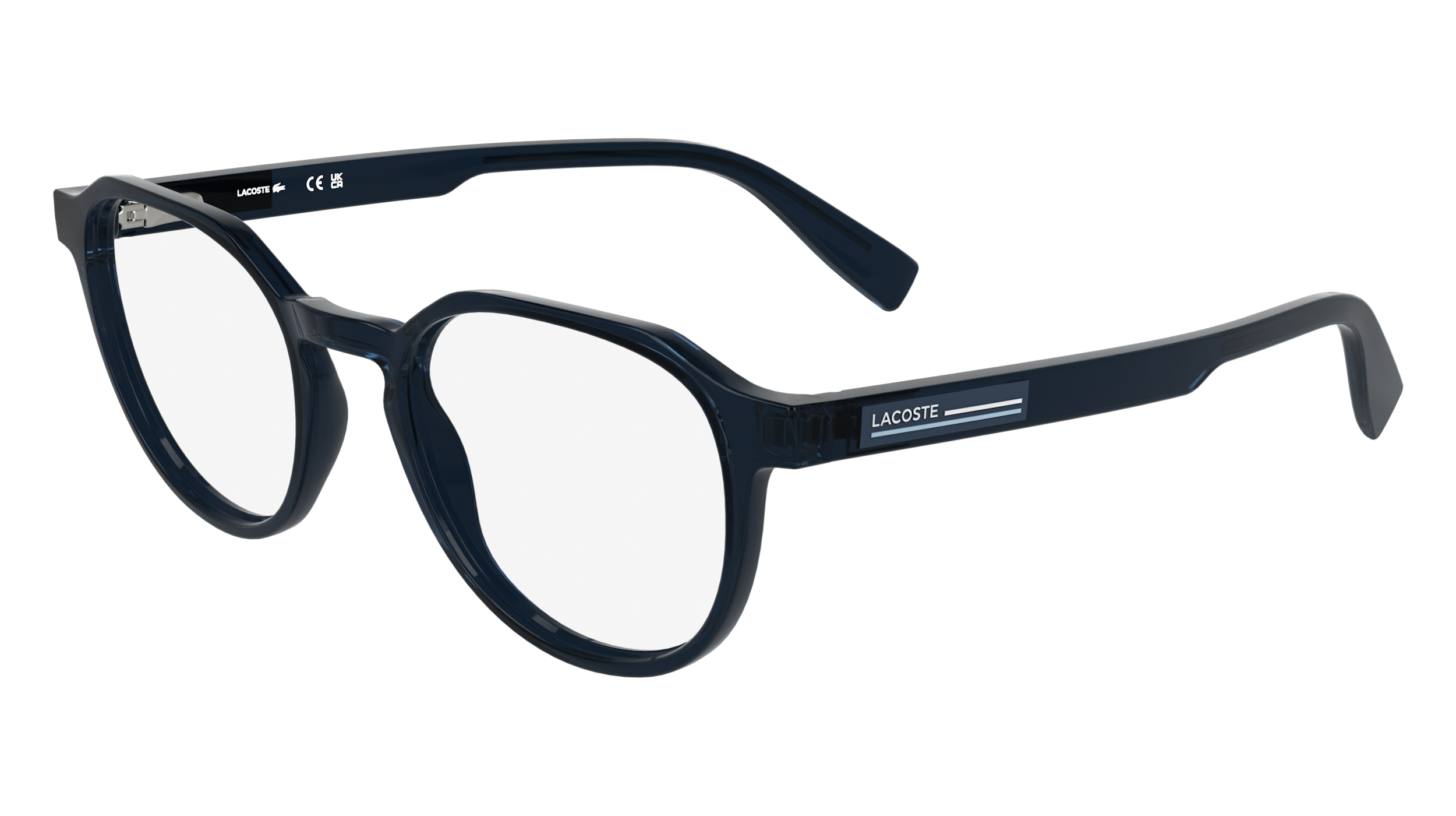 LACOSTE LACOSTE LA2980 Optical Frame transparent grey rectangular / squared optical frame for Women