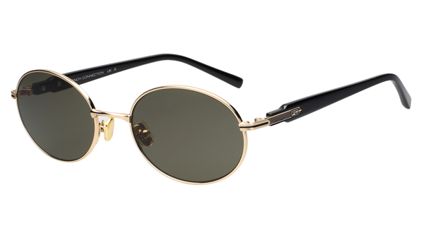 FCUK FCUK FC7704 Sunglass gold round/oval/panthos sunglass for Unisex