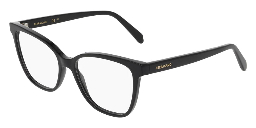 FERRAGAMO FERRAGAMO SF3062 Optical Frame black rectangular / squared optical frame for Women
