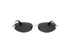 ROBERTO CAVALLI ROBERTO CAVALLI SRC207M Sunglass shiny rose gold round/oval/panthos sunglass for Women