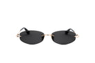 ROBERTO CAVALLI ROBERTO CAVALLI SRC207M Sunglass shiny rose gold round/oval/panthos sunglass for Women