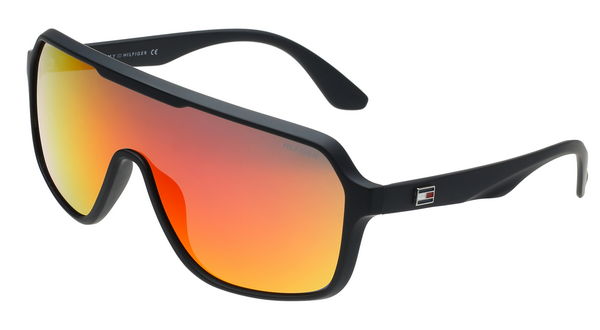 TOMMY HILFIGER TOMMY HILFIGER TH1601 Sunglass black geometrical/directional sunglass for Women