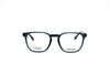POLICE POLICE VPLQ67K Optical Frame shiny transparent blue squared optical frame for Men