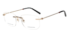TOMMY HILFIGER TOMMY HILFIGER TH6386 Optical Frame gold rectangular / squared optical frame for Men