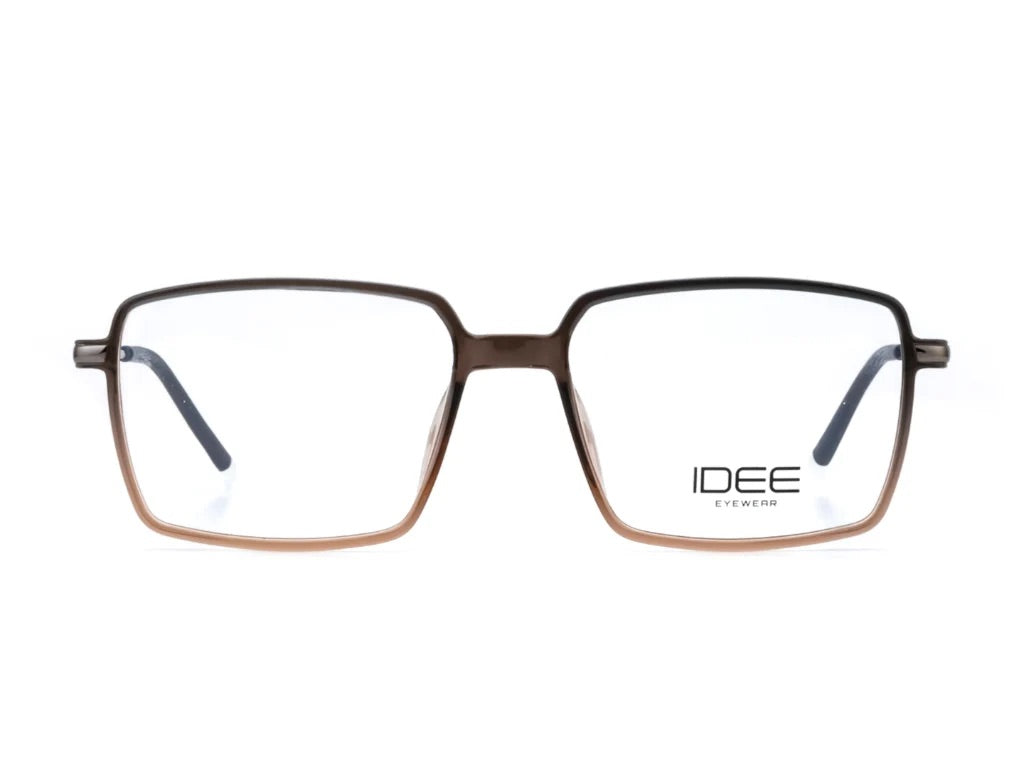 IDEE IDEE ID2361 Optical Frame crystal brown gradient rectangular / squared optical frame for Women