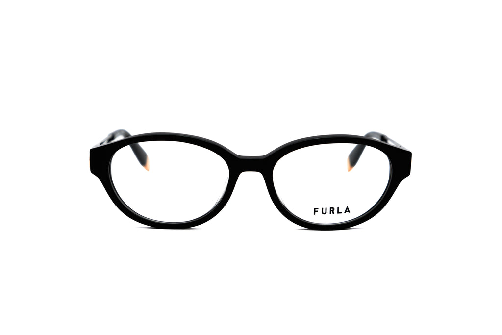 FURLA FURLA VFUB31 Optical Frame shiny black-rose gold round/oval/panthos optical frame for Women