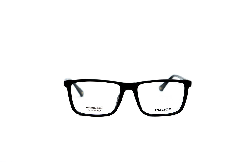 POLICE VPLQ66K Optical Frame | Premium optical frames | SpecsBunker India | luxury eyeglasses online in India