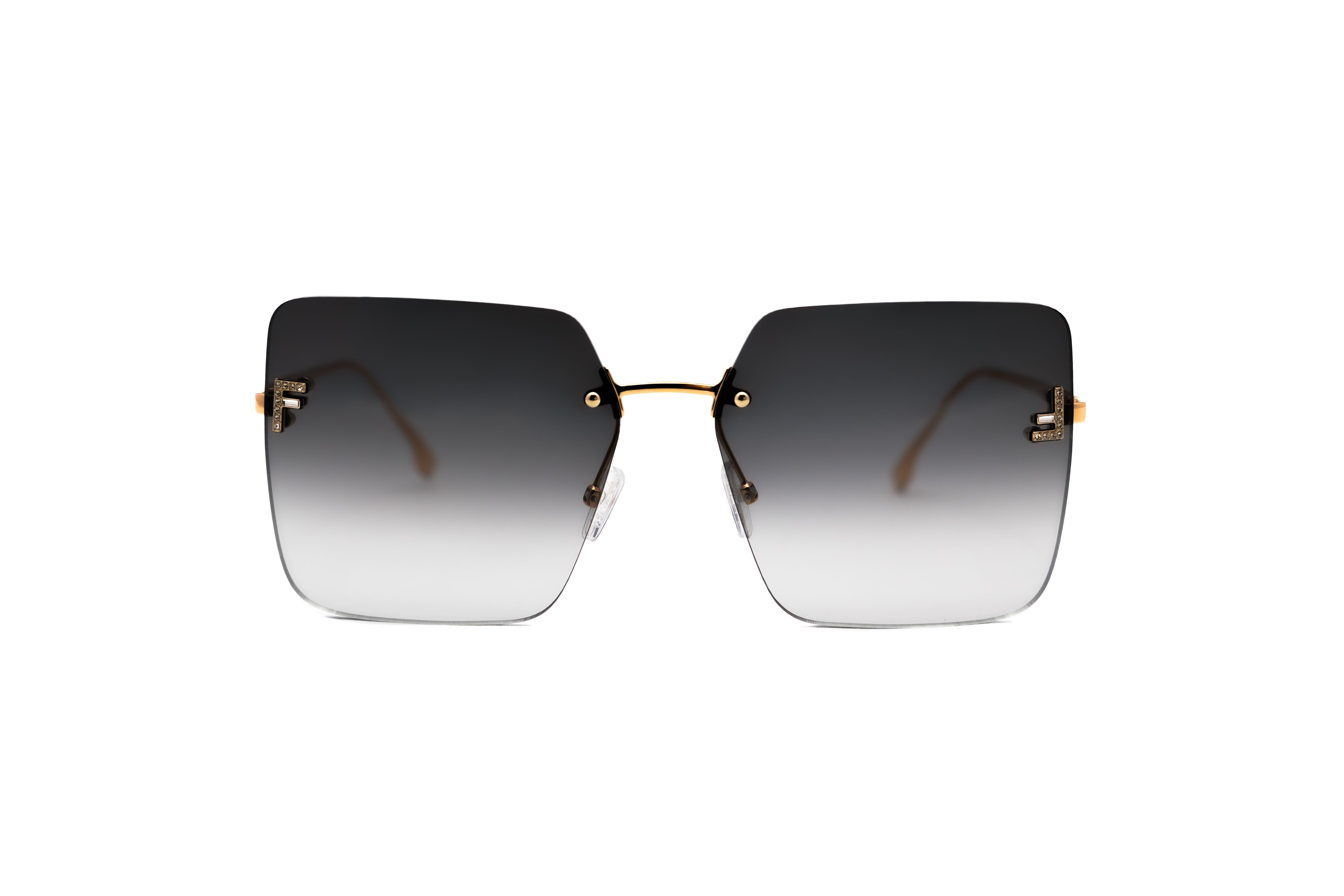FENDI FENDI FE4082US Sunglass gold sunglass for Women