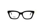 FENDI FENDI FE50073I Optical Frame burgundy rectangular / squared optical frame for Women
