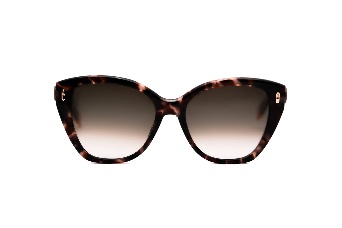FURLA FURLA SFUB11 Sunglass shiny brown butterfly sunglass for Women