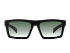 IRUS IRUS IRS1488 Sunglass matt black rectangular / squared sunglass for Men