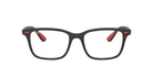 RAY-BAN FERRARI RAY-BAN FERRARI RX7144M Optical Frame black rectangular / squared optical frame for Women