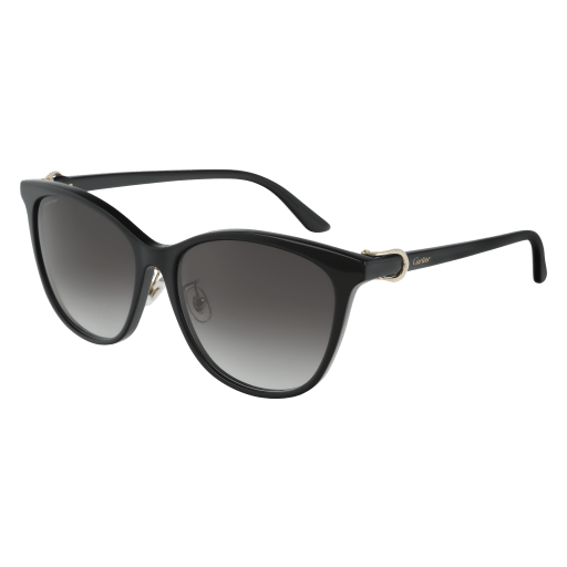 CARTIER CARTIER CT0186S Sunglass black round sunglass for Women