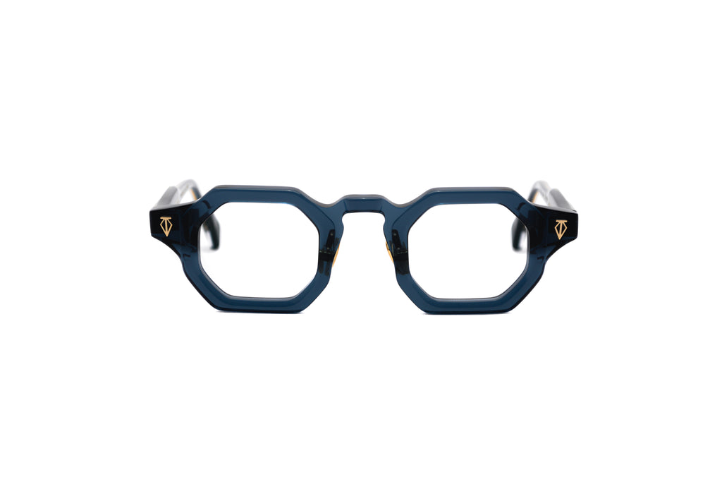 T HENRI BIRDCAGE-DEEPBLUE Optical Frame | High end optical frames | SpecsBunker India | branded eyeglasses in India