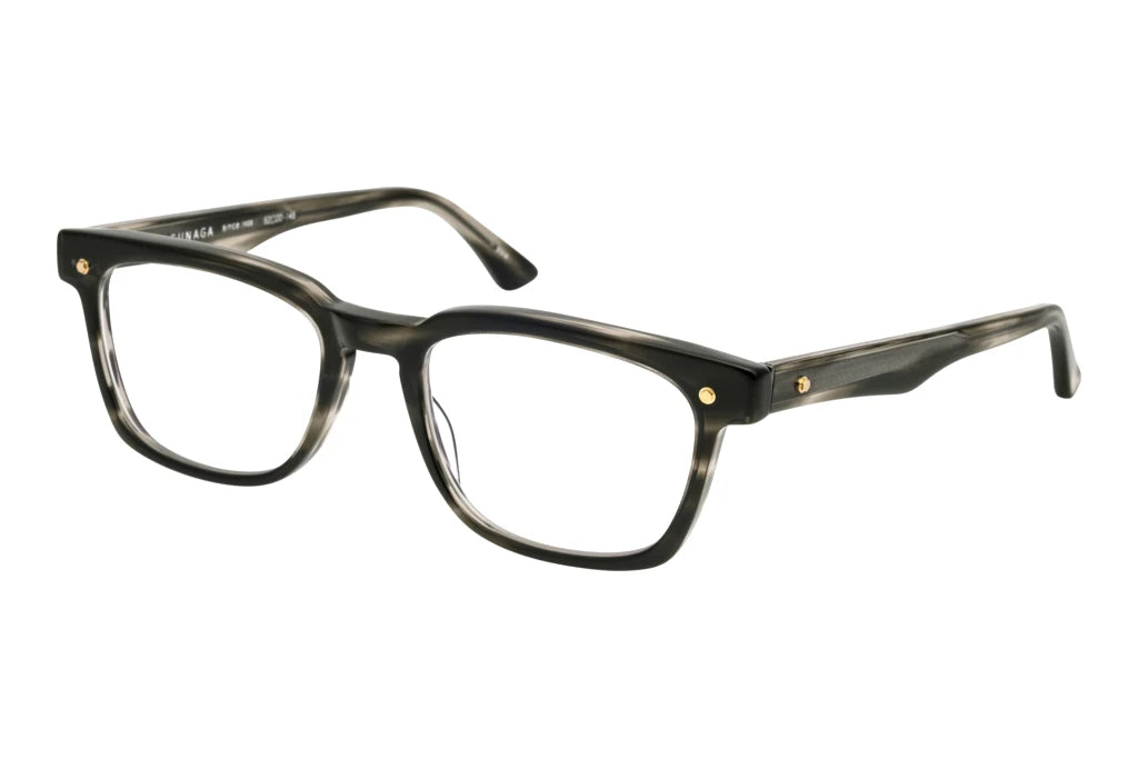 MASUNAGA MASUNAGA KOKI-108 Optical Frame grey/havana rectangular / squared optical frame for Men