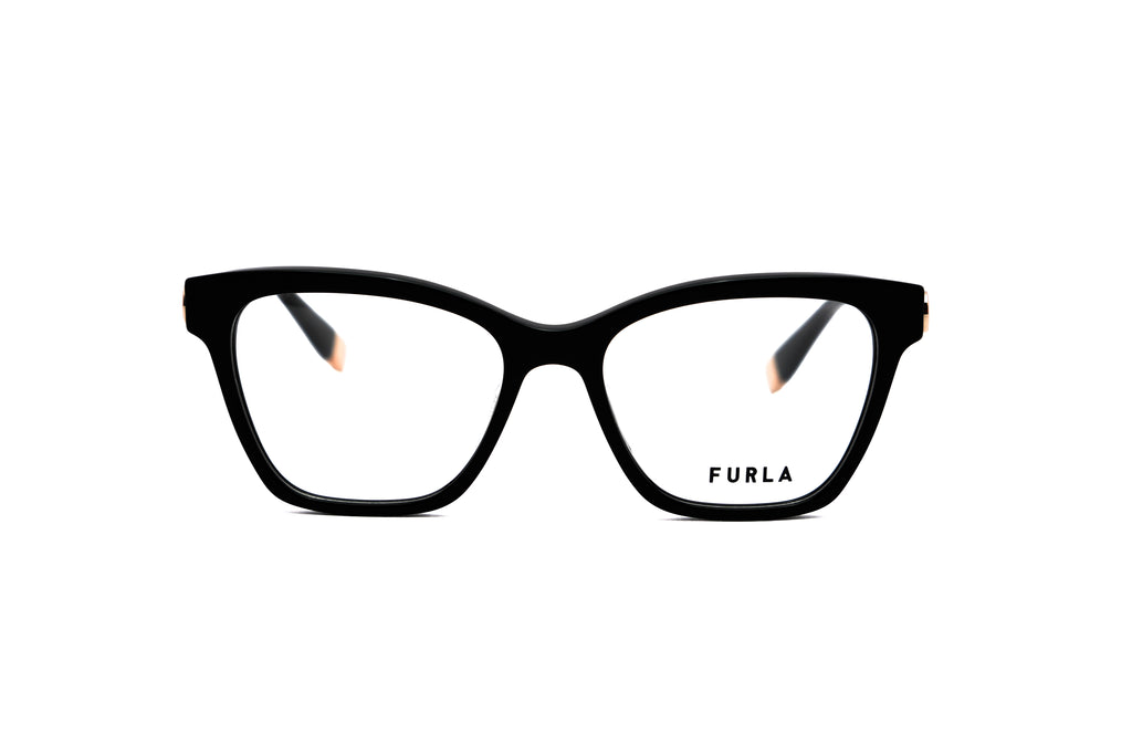 FURLA FURLA VFUB05 Optical Frame shiny ligjt gold rectangular / squared optical frame for Women
